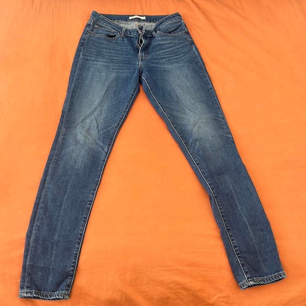 Levi’s high rise skinny jeans